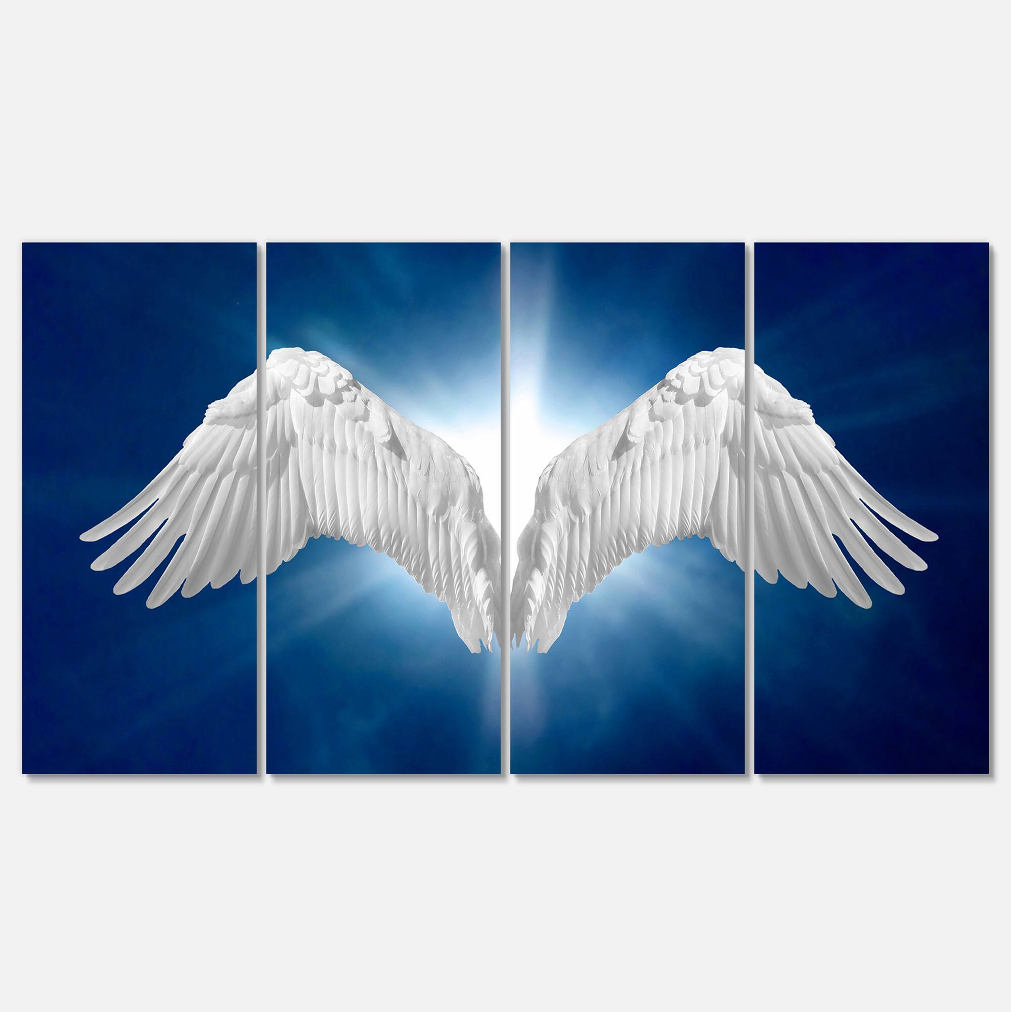Designart - Angel Wings on Background